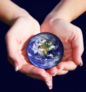 Earth in our hands by aussiegall, flickr