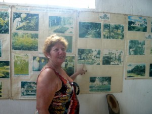 Ana Cristina no Museo do Pau-Brasil