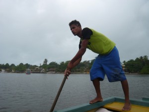 Crossing Rio Caraiva